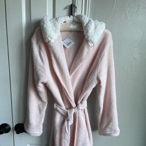 Pink Robe with Hood